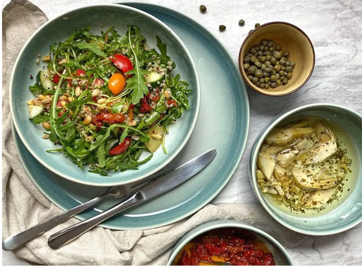 Luxe quinoa salade